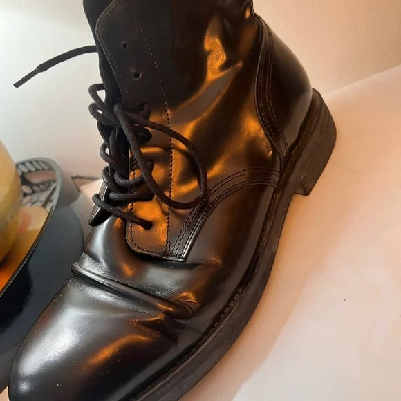 Rare Scotch Soda Men's Leather Boots Black, Size11.5 - Picture 8 of 16